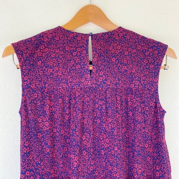 JUICY COUTURE sleeveless floral top - Picture 1 of 4
